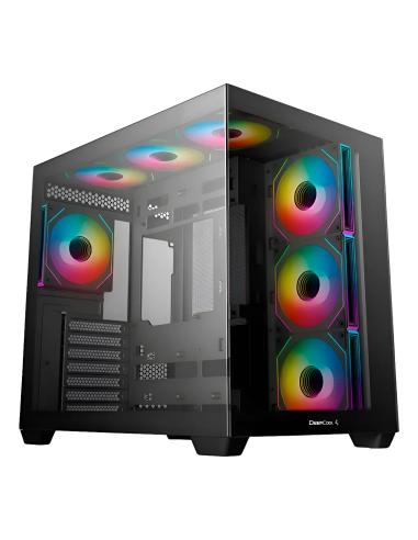 DEEPCOOL CASE MID TOWER CG530 7F NERO 7 FAN 120mm 2TG [R-CG530-BKAGA7-G]