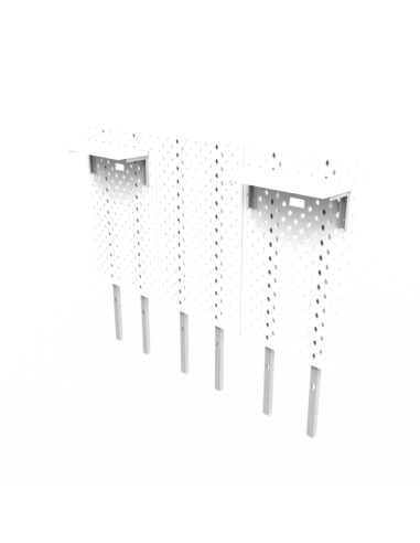 DEZCTOP DESK PANNELLI KIT 3 PEZZI PER SCRIVANIA 120 BIANCA AC-BFTDB3X-WH W/ [AC-BFTDB3X-WH1]