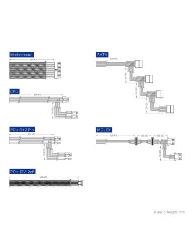 FSP FORTRON ALIM. VITA750GD 750W, 80+ Gold, ATX 3.1, direct cable PPA75082 [PPA7508205]