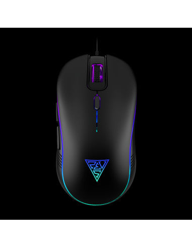 GAMDIAS MOUSE GAMING AURA GS3 LUCI MULTIC 6*KEYS 3600DPI ERGONOMIC [AURA GS3]