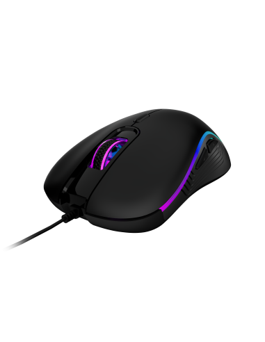 GAMDIAS MOUSE GAMING AURA GS3 LUCI MULTIC 6*KEYS 3600DPI ERGONOMIC [AURA GS3]