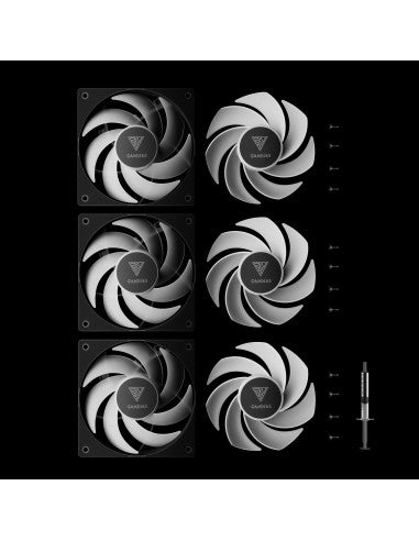 GAMDIAS VEN CASE NOTUS M1-1203 KIT 3*ARGB PALE INTERCAMBIABILI (INVERTITE I [NOTUS M1-1203 ARGB]