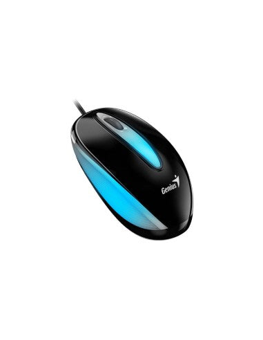 GENIUS MOUSE USB DX-MINI FLASHING LED BLACK [31010025404]