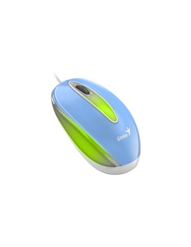 GENIUS MOUSE USB DX-MINI FLASHING LED BLUE [31010025406]