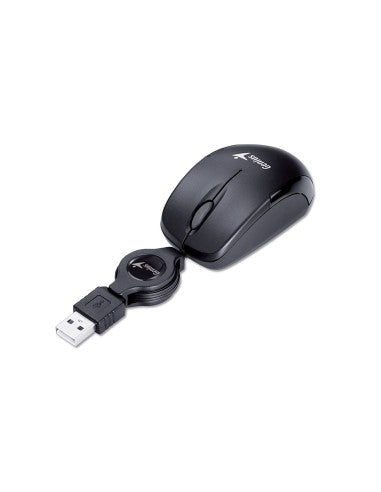 GENIUS MOUSE USB MICRO TRAVELER V2 FILO RETRATTILE BLACK [31010125105]