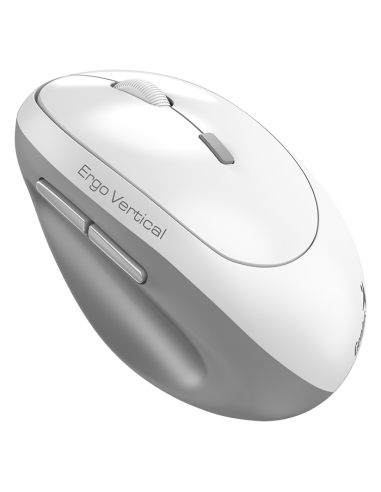GENIUS MOUSE WIR. ERGO 8350S DUO WIRELESS (BT +2.4Ghz) AI COPILOT ERG WHITE [31030041401]