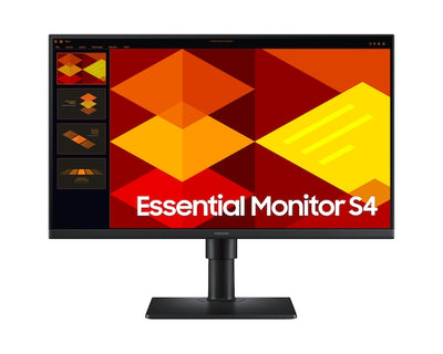 S24D408 Monitor Business, FHD, 100Hz, Speaker, Stand Regolabile e Pivot, EPEAT Gold [LS24D408GEUXEN]