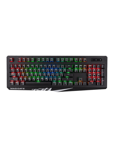 MAD CATZ GAMING TAST. S.T.R.I.K.E. 4 BLACK MECCANICA 104 TASTI RGB US LAYOU [KS13MMUSBL000-0]