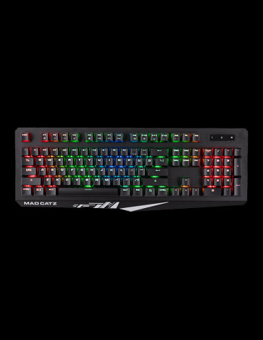 MAD CATZ GAMING TAST. S.T.R.I.K.E. 4 BLACK MECCANICA 104 TASTI RGB [KS13MMUSBL000-0]