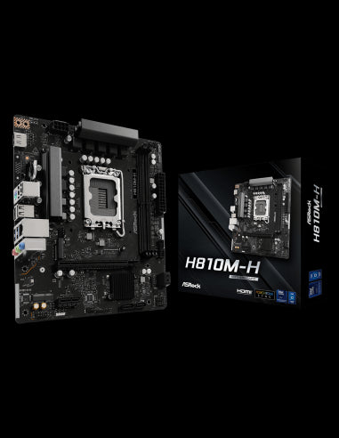 MB ASROCK H810M-H MATX S1851 [H810M-H]