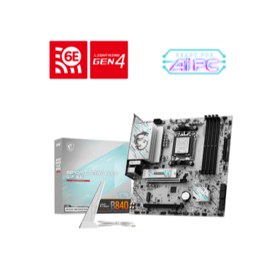 MSI MB MS-7E77B840M GAMING PLUS WIFI6E601-7E77-020,10801-7E77-001STD B840M GAMING PLUS WIFI6E ,B [B840M GAMING PLUS WI]