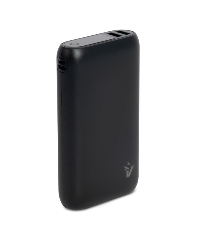 VULTECH POWERBANK CON SCHERMO LCD 20000 MAH USB E TYPE C QUICKCHARGE 3.0 NERO [VPB-WP20BK]