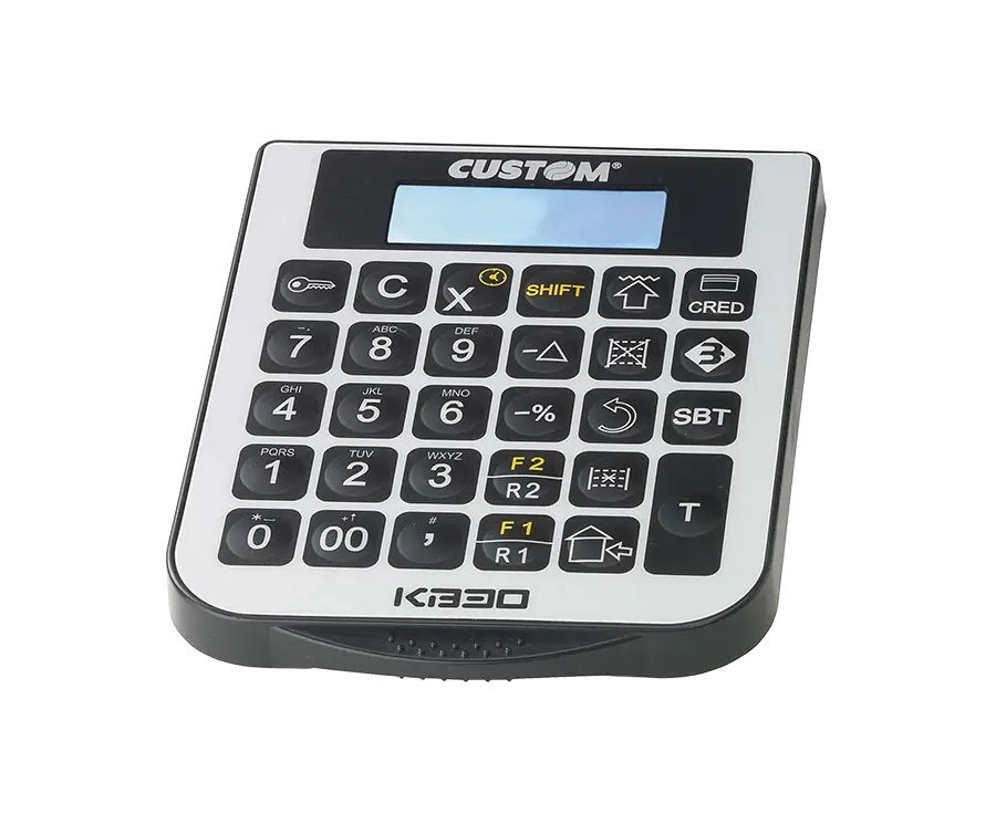 TASTIERA 30 TASTI CON LCD, USB [937KX010200203]