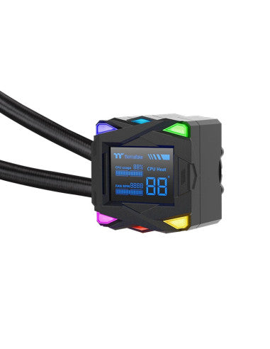 THERMALTAKE DISSIPATORE LIQUIDO LA360-S ARGB SYNC AIO 120 ARGB 3*FAN [CL-W462-PL12SW-A]