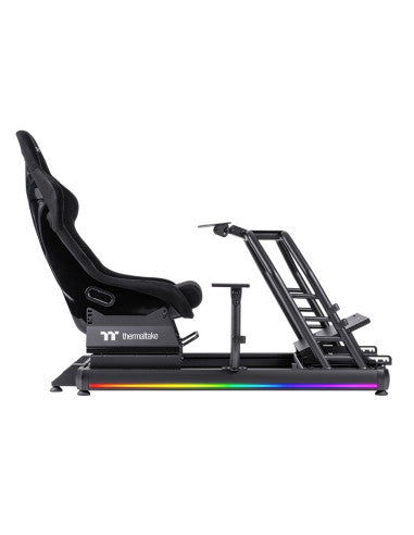 THERMALTAKE SEDUTA GSC/GR500 RACING SIMULATOR ALLUMINIO & ACCIAIO [GSC-R50-CPASBB-01]