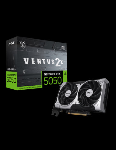 VGA MSI GEFORCE RTX 5050 8G VENTUS 2X OC [RTX50508GVEN2XOC]