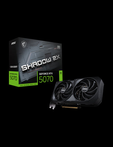 VGA MSI GEFORCE RTX 5070 12G SHADOW 2X OC BULK [RTX507012GSHAD2XOC]